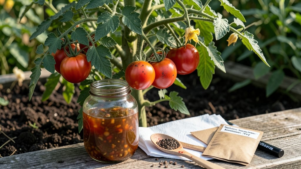 How to Save Heirloom Tomato Seeds: Fermentation Trick for Viable Seeds Every Time