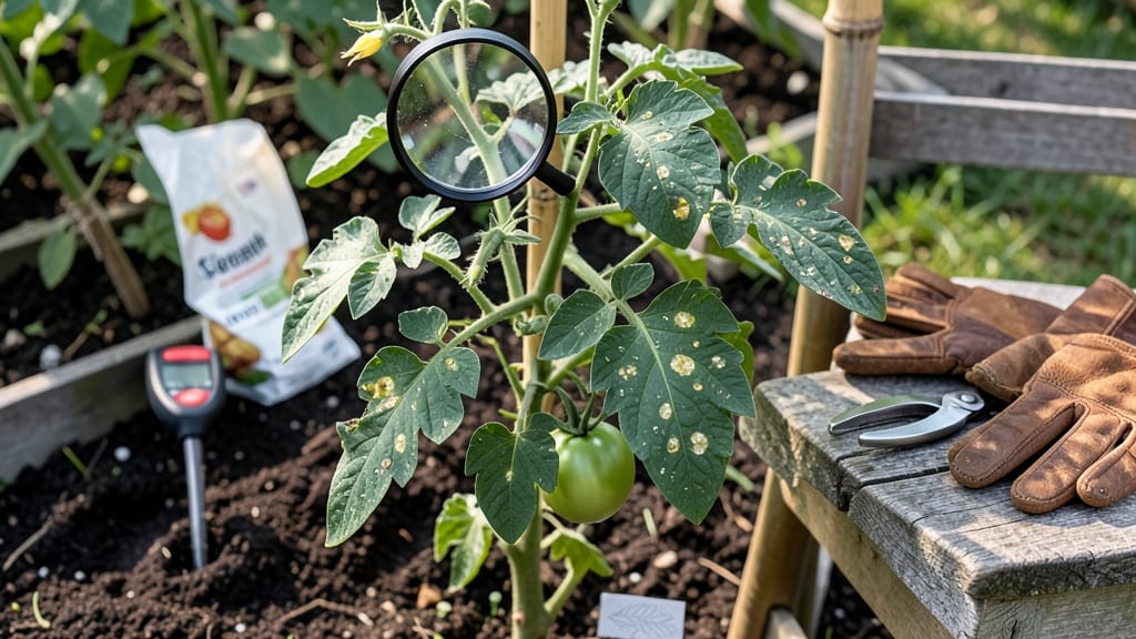 Tomato Leaves With Transparent Spots: 3-Step Copper Spray Rescue for Fungal Blight