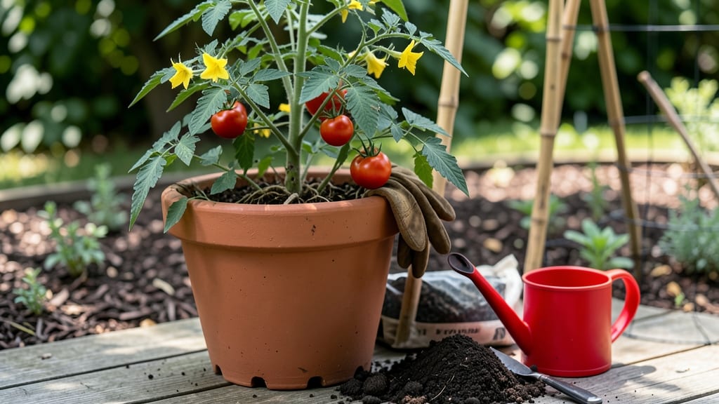 Repotting Tomato Plants: Stronger Roots, Bigger Harvests in 3 Simple Steps