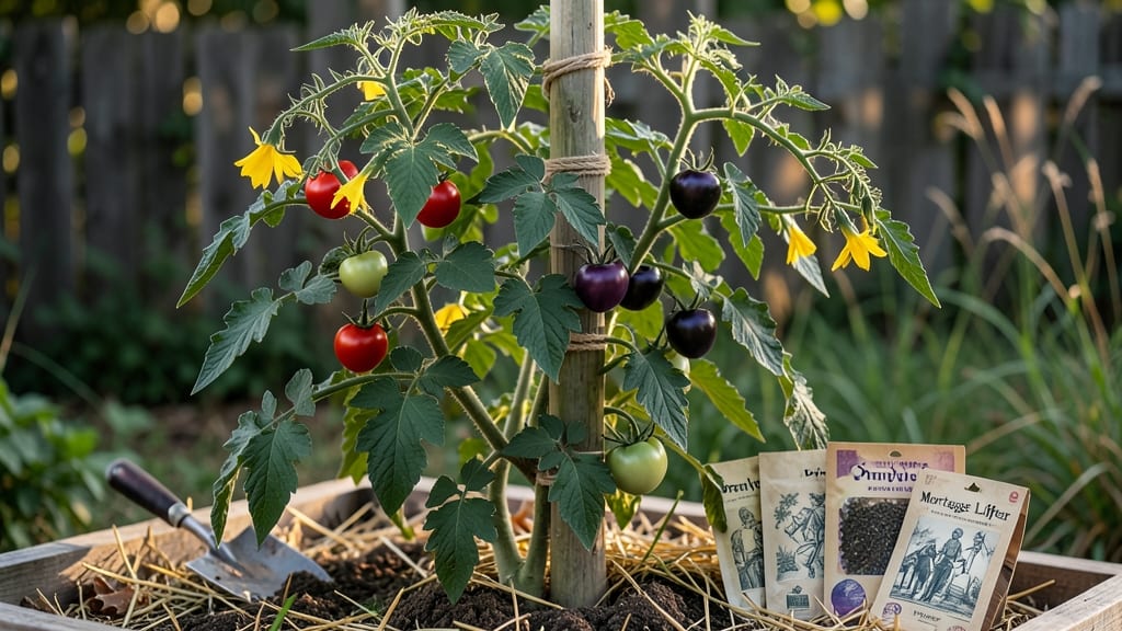 Tomatofest Heirloom Tomato Seeds: Grow Towering Vines With 10+ Varieties in One Season
