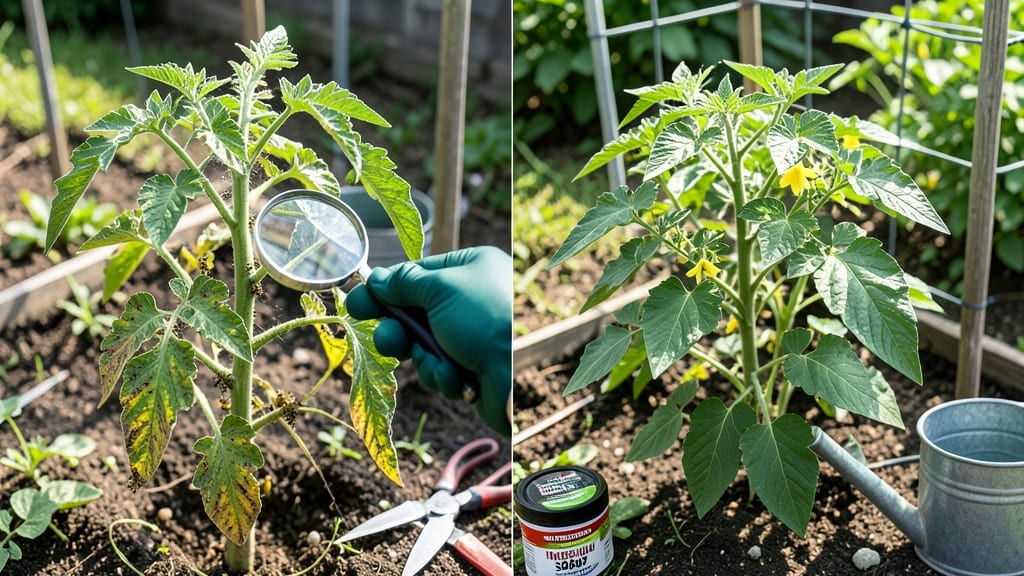 Tomato Stems Curling: Copper-Free Fix for Healthy Vines in 24 Hours